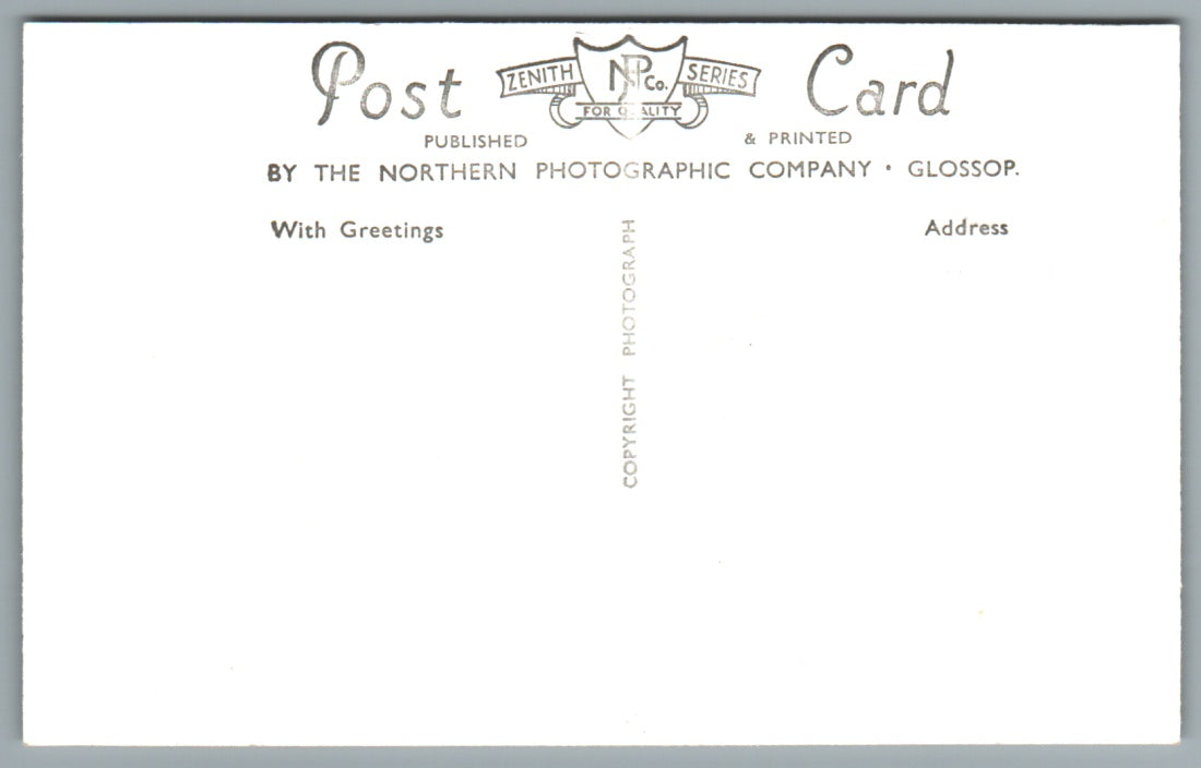 Derwentwater and Skiddaw from Shepherd's Crag Keswick Cumbria RPPC Postcard #2127