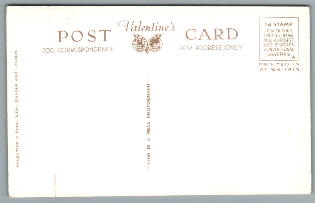 Edinburgh Holyrood House Scotland RPPC Postcard #2267