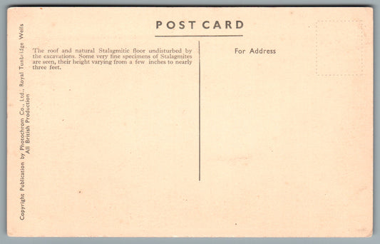 Torquay Kents Cavern Devon Postcard #0010-9