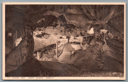 Torquay Kents Cavern Devon Postcard
