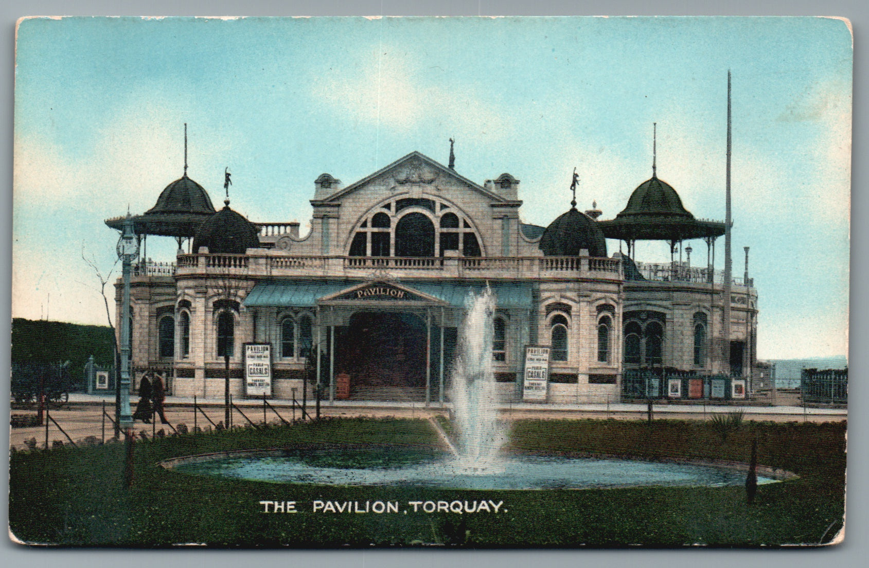 Torquay The Pavilion Devon Postcard