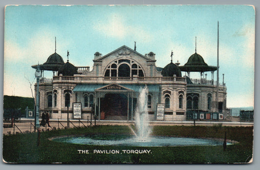 Torquay The Pavilion Devon Postcard