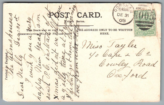 Corsham The Avenue, Wiltshire Postcard #C016