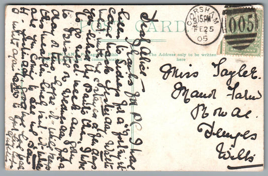 Corsham Almshouses, Wiltshire Postcard #C002