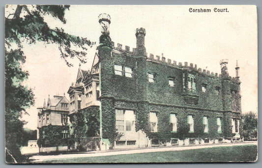 Corsham Court, Wiltshire Vintage Topographical Postcard