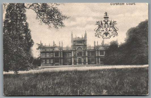 Corsham Court, Wiltshire Vintage Topographical Postcard
