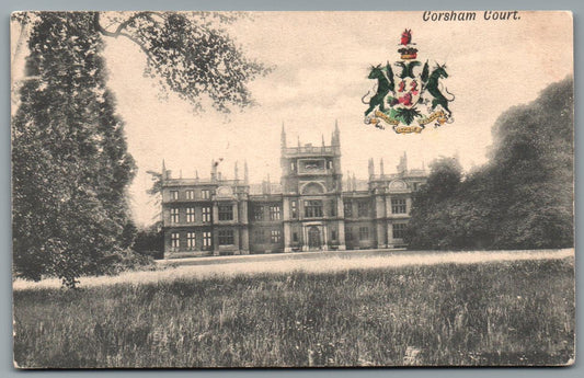 Corsham Court, Wiltshire Vintage Topographical Postcard