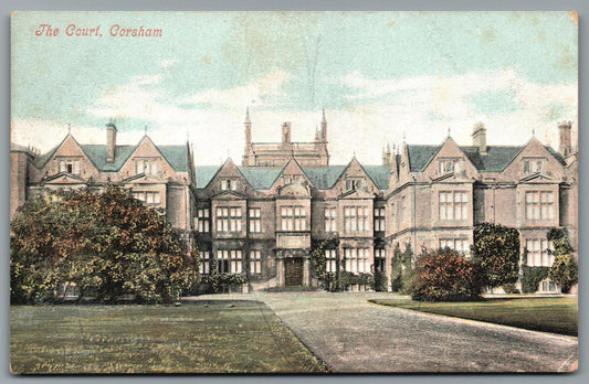 Corsham Court, Wiltshire Vintage Topographical Postcard