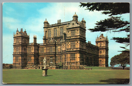 This is a Vintage Topographical Postcard showing Nottingham Wollaton Hall Nottinghamshire
