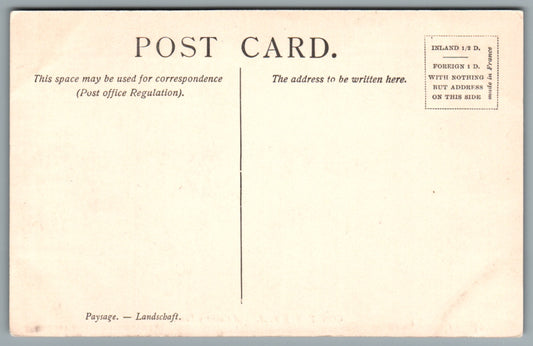 Country Lane by R. A. Constable Postcard #1589