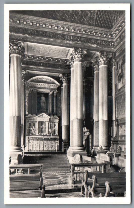 This is a Vintage Topographical Postcard showing Castle Howard The Chapel Yorkshire