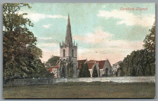 Corsham Parish Church St Bartholomew's, Wiltshire Vintage Topographical Postcard