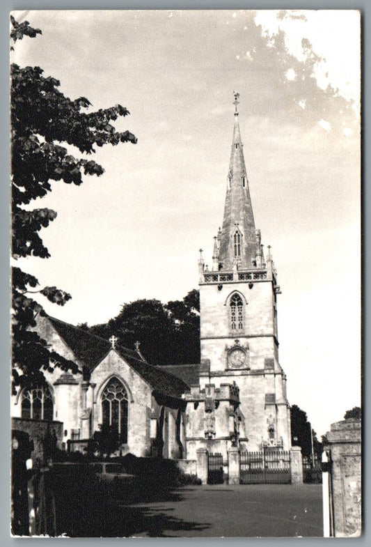 Corsham Parish Church St Bartholomew's, Wiltshire Vintage Topographical Postcard