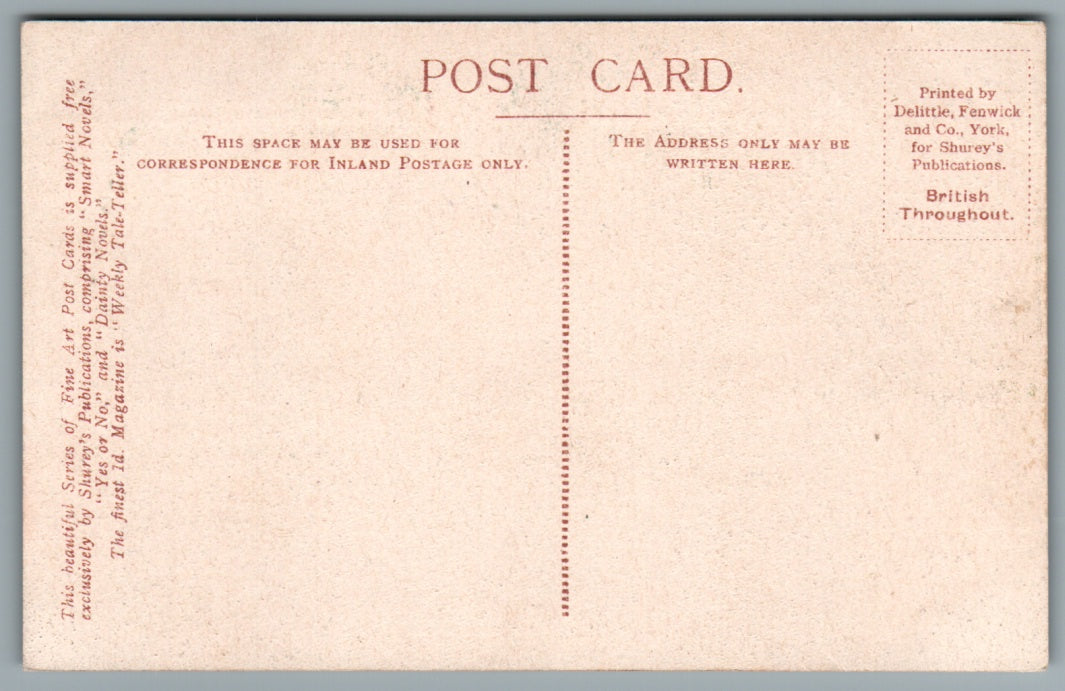 An Old Devonshire Cottage Postcard Fine Art #1876