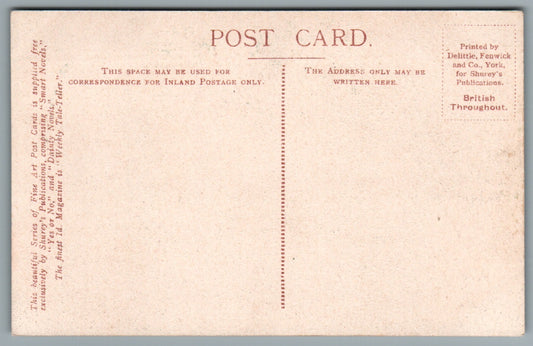 An Old Devonshire Cottage Postcard Fine Art #1876