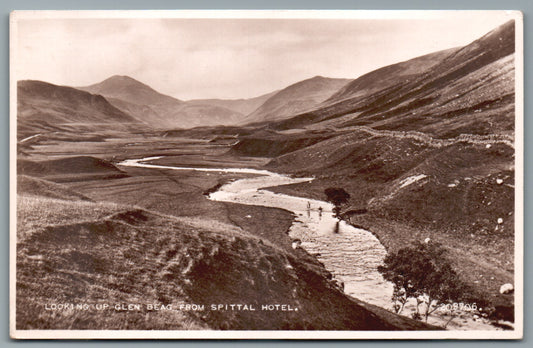 This is a Vintage Topographical Postcard showing Glen Beag Scotland