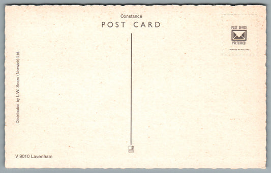Lavenham Prentice Street Suffolk Postcard #2359