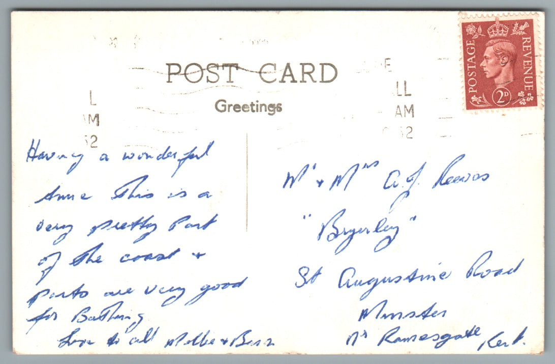 Mullions Cove Cornwall Postcard #2453