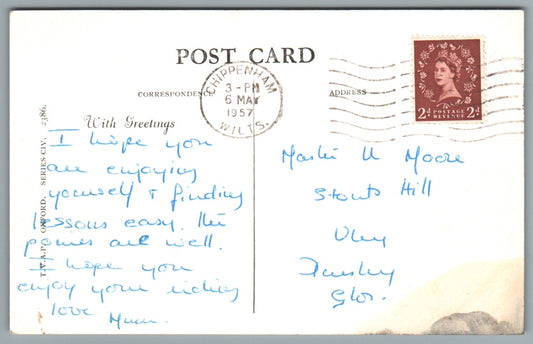 Lacock Abbey Birthplace of Photography Wiltshire Postcard #2455