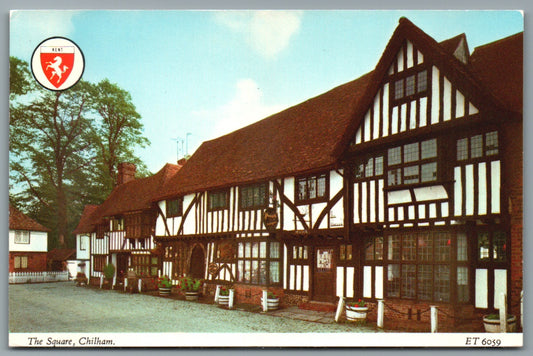 Chilham The Square Kent Postcard