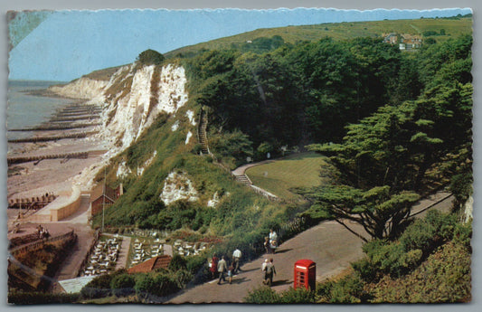 This is a Vintage Topographical Postcard showing Eastbourne Holywell Retreat Sussex