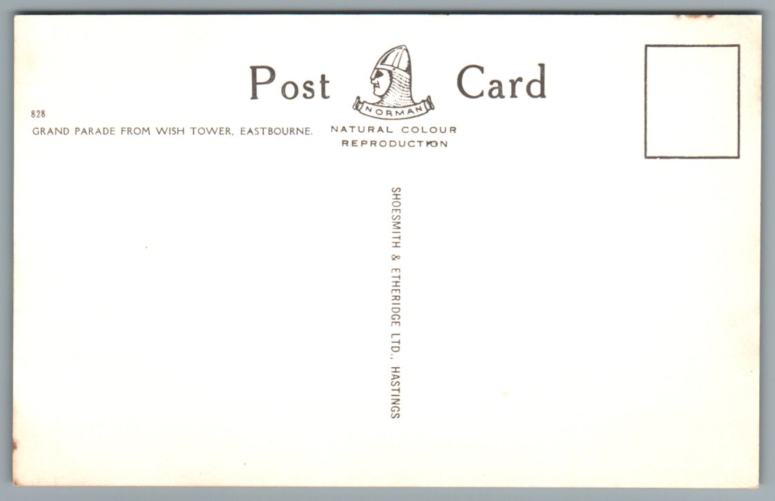 Eastbourne Grand Parade Sussex Postcard #0636