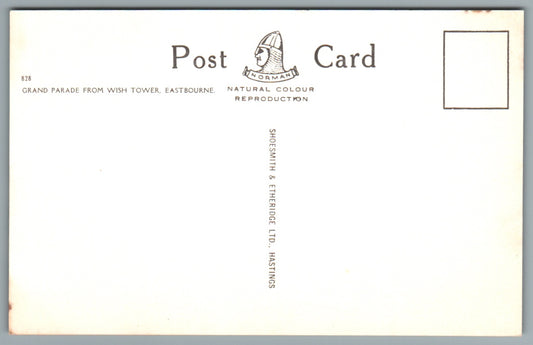 Eastbourne Grand Parade Sussex Postcard #0636