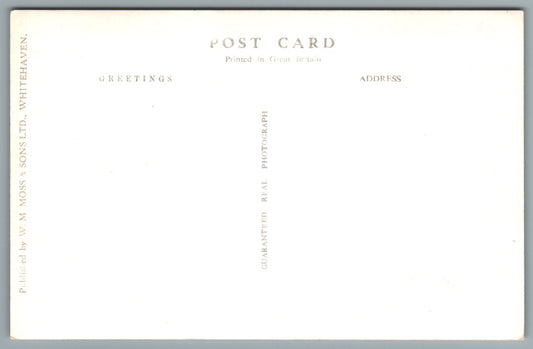 Derwentwater Hotel Keswick Cumbria RPPC Postcard #0653